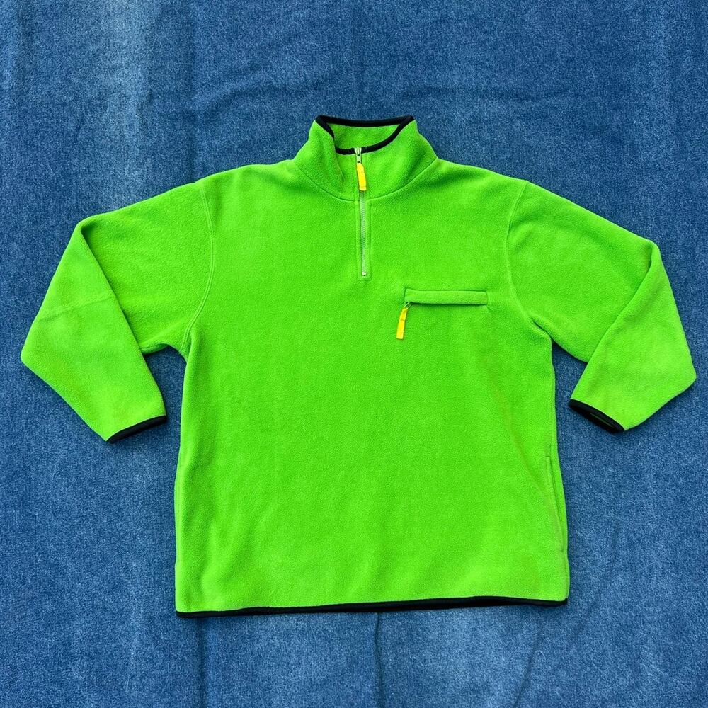 y2k Genuine Sonoma Jeans Co fleece 1/4 zip pullover jacket